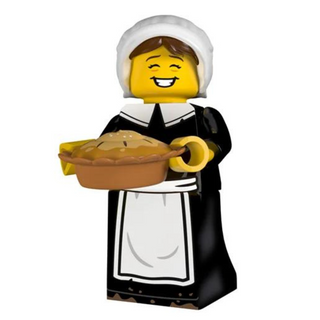 Thanksgiving Pilgrim Female Minifigure