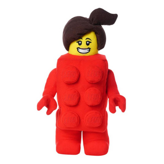 LEGO® Minifigure Brick Suit Girl Plush Toy