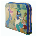 Loungefly™ Snow White and the Seven Dwarfs (1937) - Scenes 4” Faux Leather Zip-Around Wallet Purse