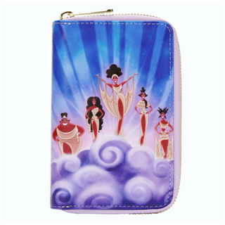 Loungefly™ Hercules (1997) - Muses Clouds 4” Faux Leather Zip-Around Wallet Purse