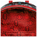 Loungefly™ Marvel - Avengers Floral Tattoo 10” Faux Leather Mini Backpack