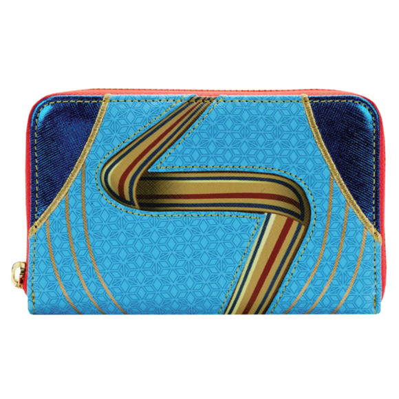 Loungefly™ Ms Marvel - Ms Marvel Cosplay 4” Faux Leather Zip-Around Wallet