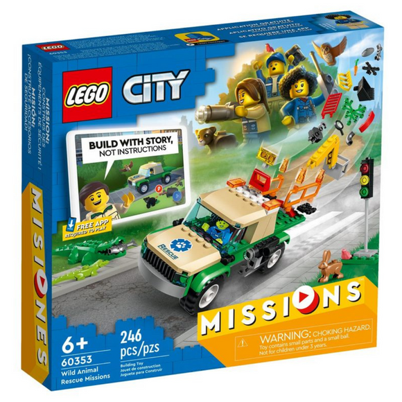 LEGO® City Wild Animal Rescue Missions 60353