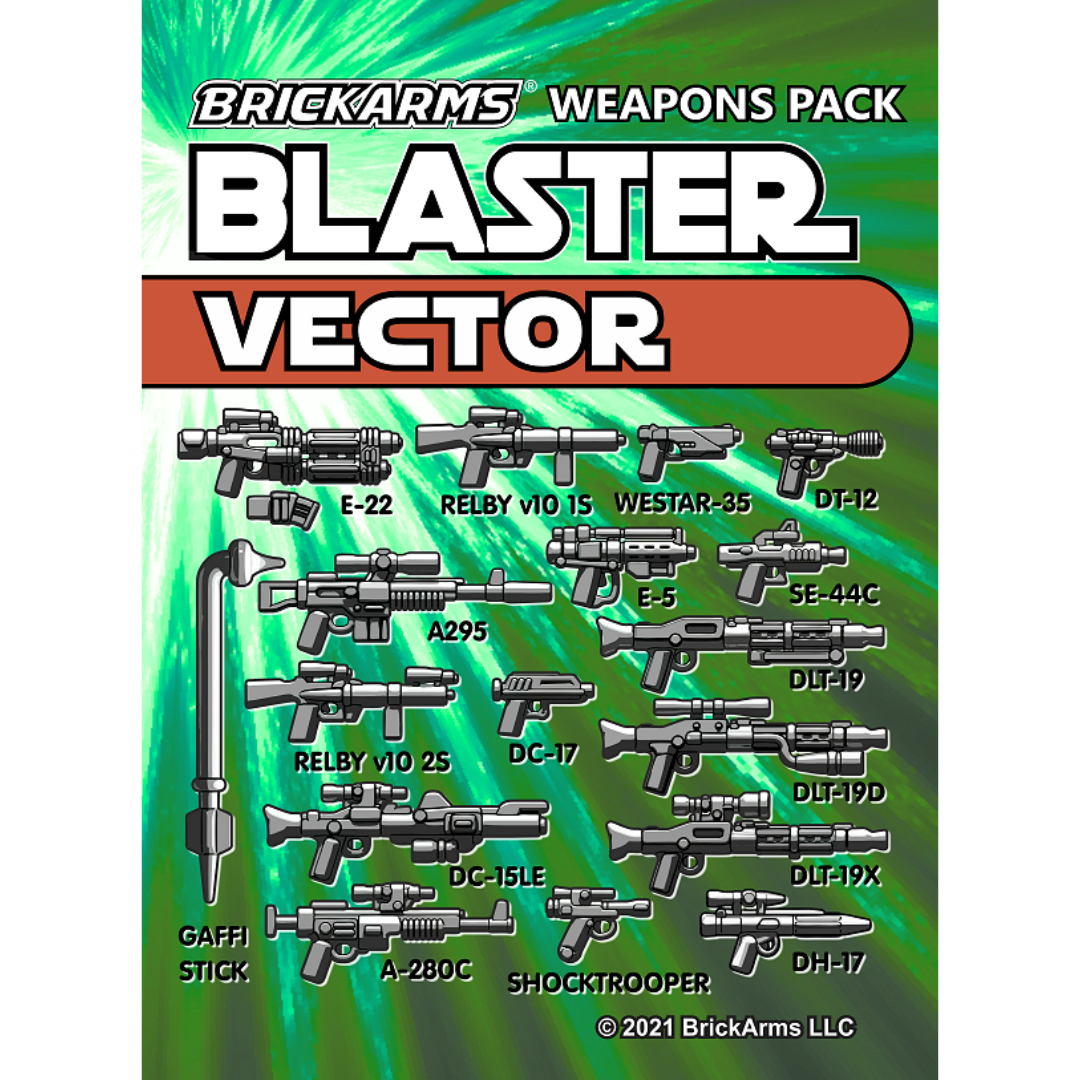 BA Blaster Pack Vector I'm Rick James Bricks - Main Image