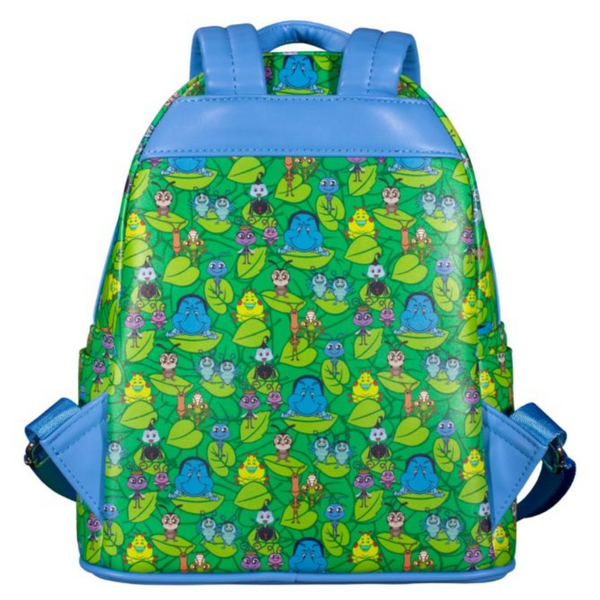 Loungefly™ A Bug’s Life - Collage 10” Faux Leather Mini Backpack