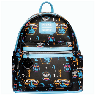 Loungefly™ Lightyear - Star Command 10” Faux Leather Mini Backpack