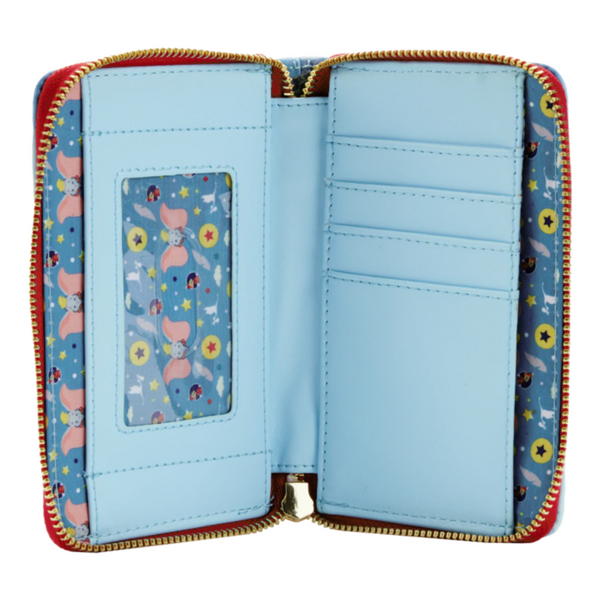Loungefly™ Dumbo (1941) - Book 4” Faux Leather Zip-Around Wallet