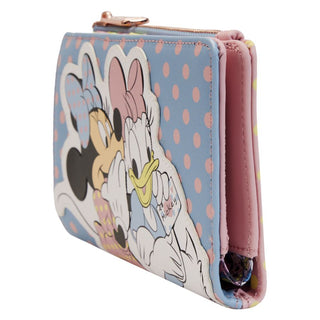 Loungefly™ Disney™ - Minnie Pastel Polka Dot 4” Faux Leather Flap Wallet