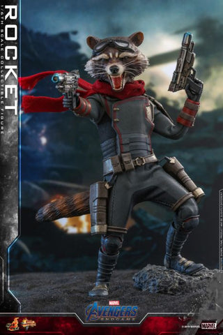 Avengers 4: Endgame - Rocket Raccoon 1/6th Scale Hot Toys Action Figure