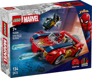 LEGO® Spider-Man Car vs. Venomized Wolverine 76336