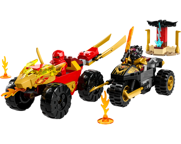 LEGO® Kai and Ras's Car and Bike Battle 71789