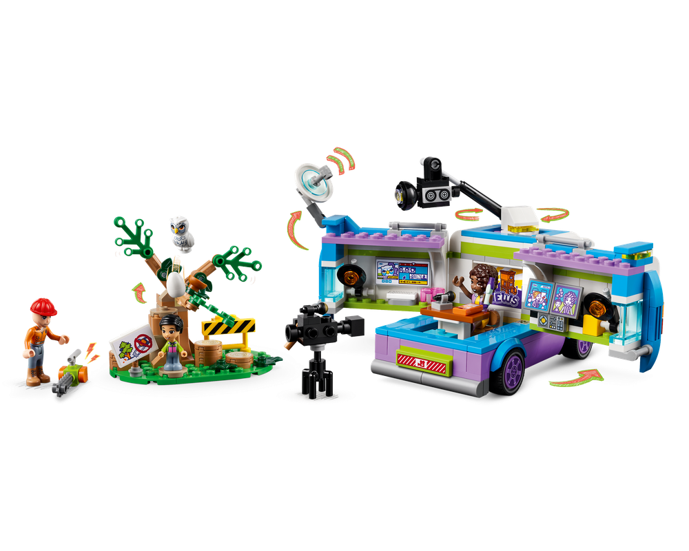LEGO® Newsroom Van 41749