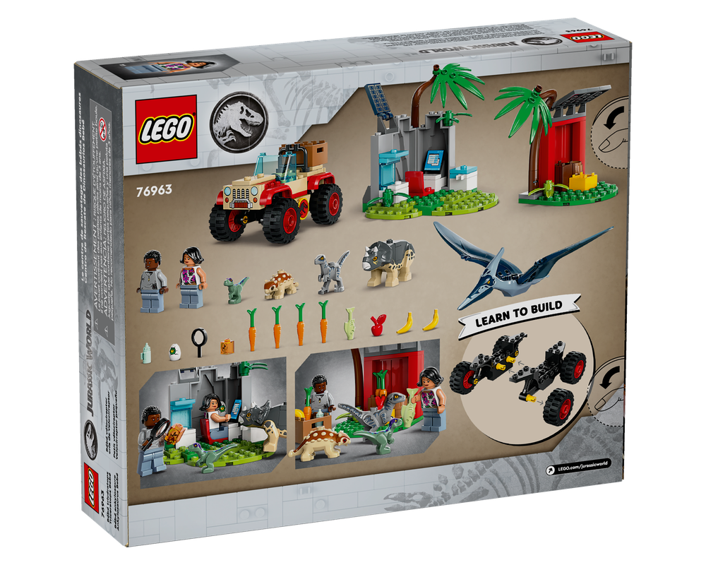 LEGO® Baby Dinosaur Rescue Center 76963