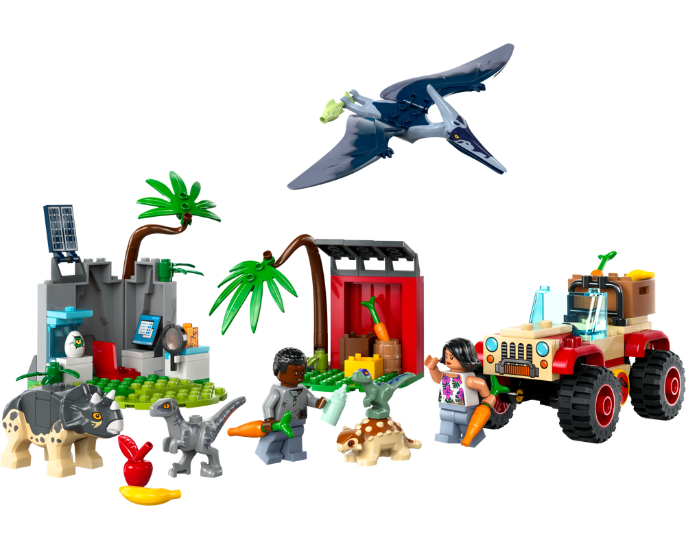 LEGO® Baby Dinosaur Rescue Center 76963 I'm Rick James Bricks