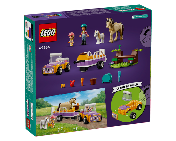 LEGO® Horse and Pony Trailer 42634