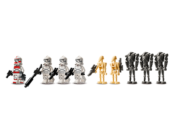 LEGO® Clone Trooper™ & Battle Droid™ Battle Pack 75372