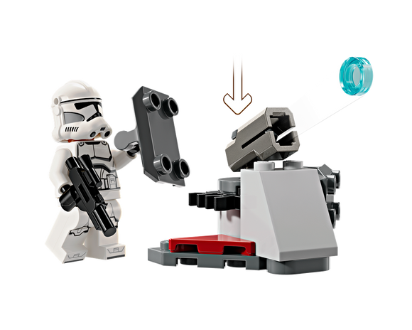 LEGO® Clone Trooper™ & Battle Droid™ Battle Pack 75372