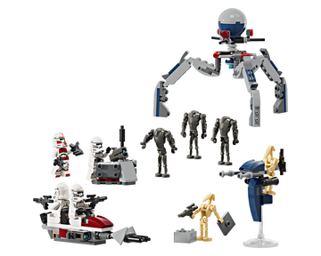 LEGO® Clone Trooper™ & Battle Droid™ Battle Pack 75372 - 0