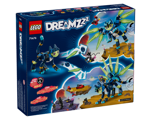 LEGO® Zoey and Zian the Cat-Owl 71476