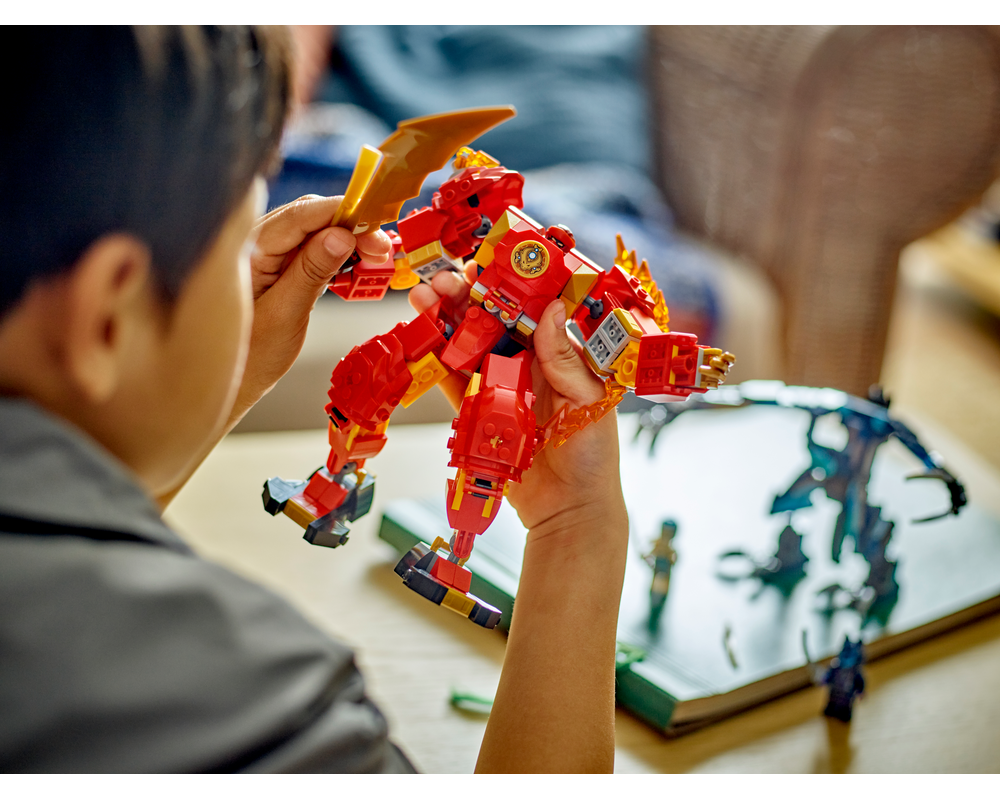 LEGO® Kai's Elemental Fire Mech 71808