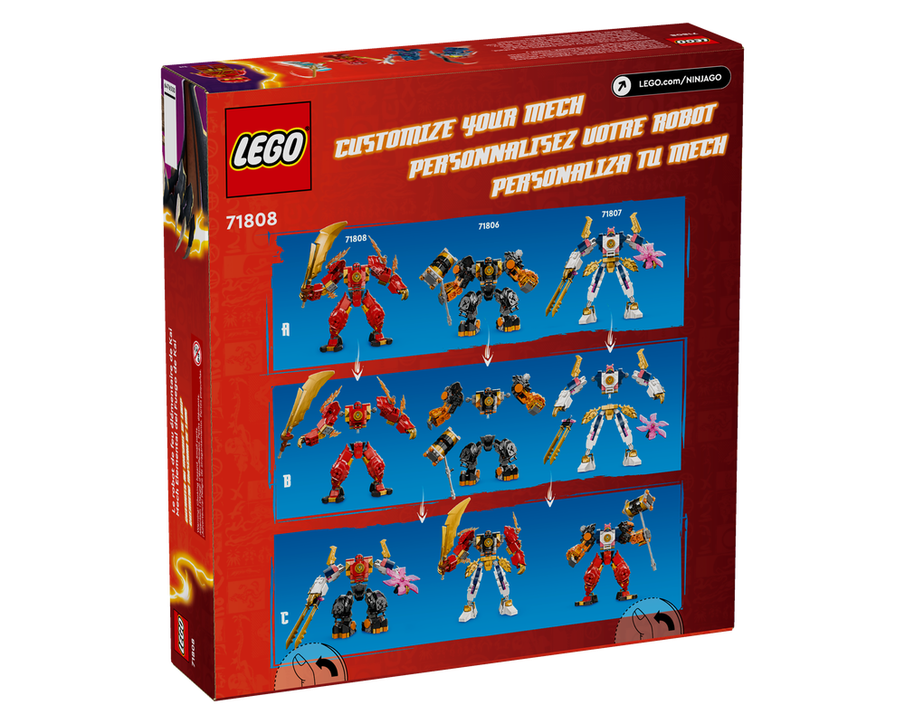 LEGO® Kai's Elemental Fire Mech 71808