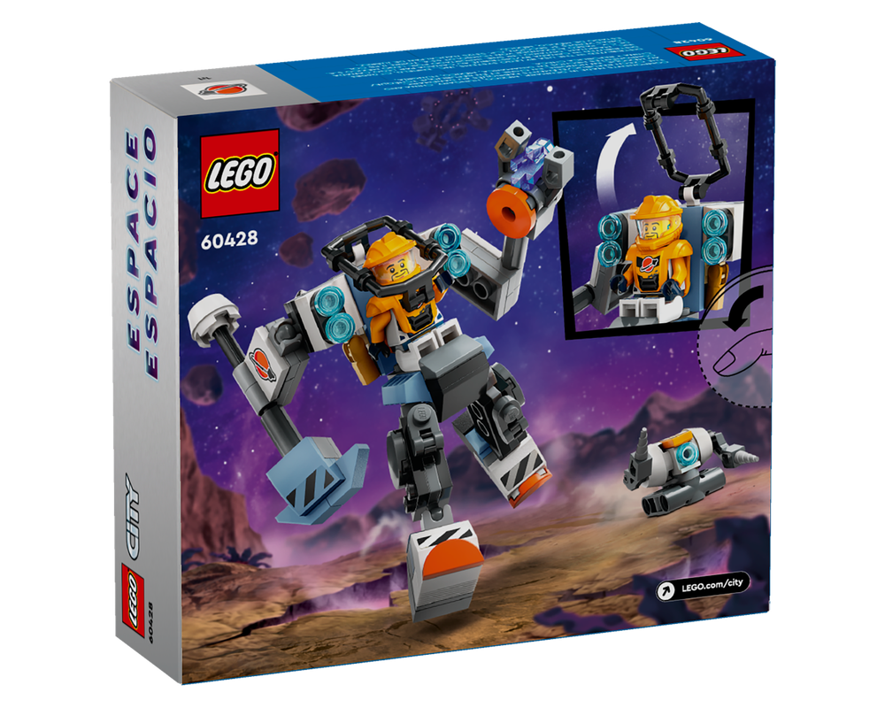 LEGO® Space Construction Mech 60428 | I'm Rick James Bricks