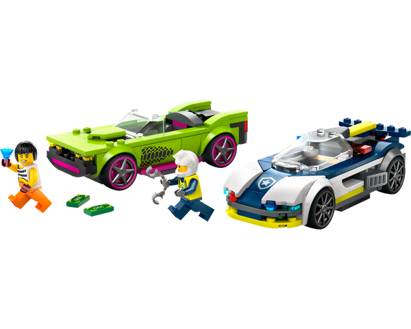 LEGO® Police Car and Muscle Car Chase 60415