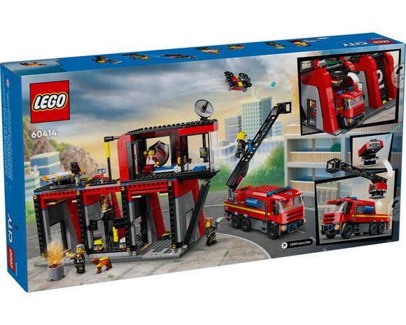 LEGO® Fire Station with Fire Truck 60414