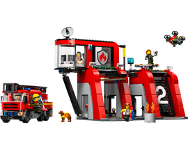 LEGO® Fire Station with Fire Truck 60414 - 0