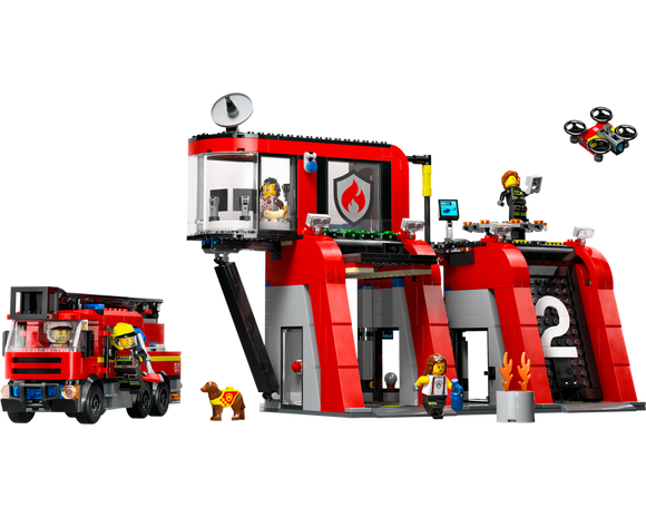LEGO® Fire Station with Fire Truck 60414