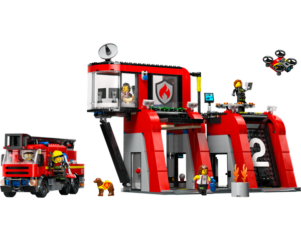 LEGO® Fire Station with Fire Truck 60414