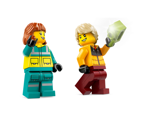 LEGO® Emergency Ambulance and Snowboarder 60403
