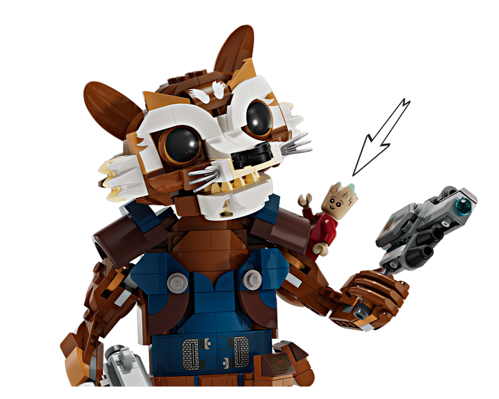 LEGO® Rocket & Baby Groot 76282