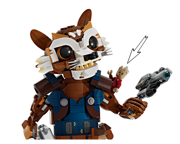 LEGO® Rocket & Baby Groot 76282