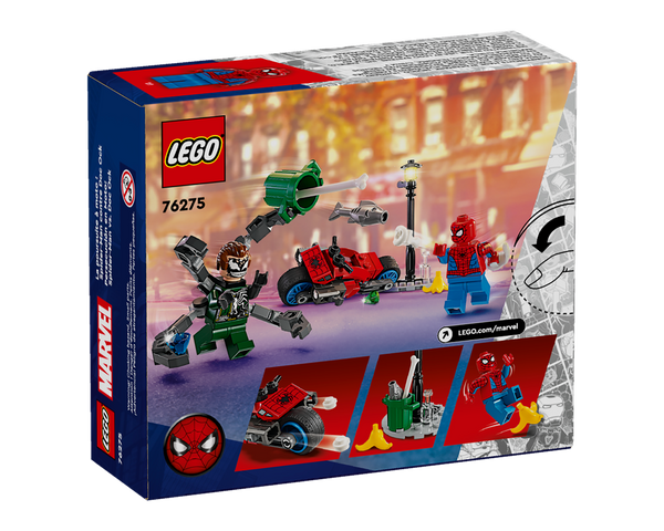 LEGO® Motorcycle Chase: Spider-Man vs. Doc Ock 76275