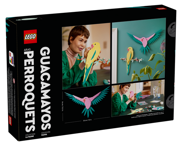 LEGO® The Fauna Collection – Macaw Parrots 31211