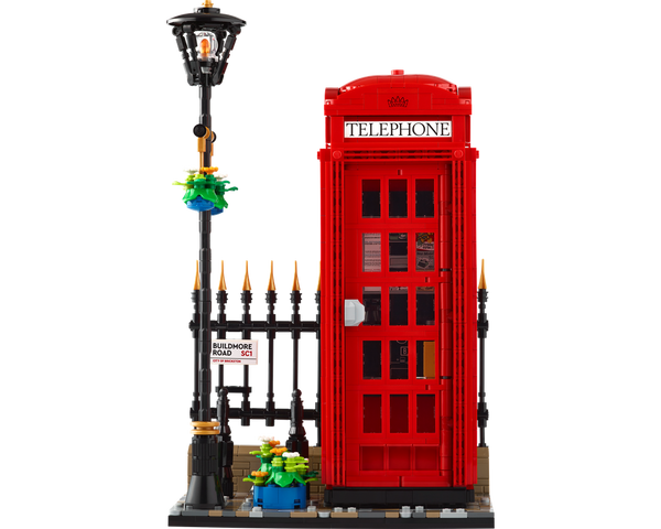 LEGO® Red London Telephone Box 21347