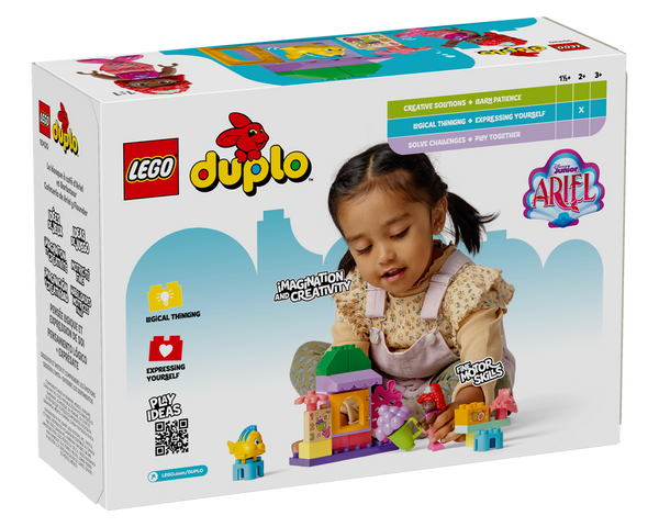 LEGO DUPLO Ariel and Flounder s Cafe Stand 10420 I m Rick James Bricks
