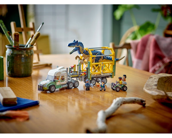 LEGO® Dinosaur Missions: Allosaurus Transport Truck 76966