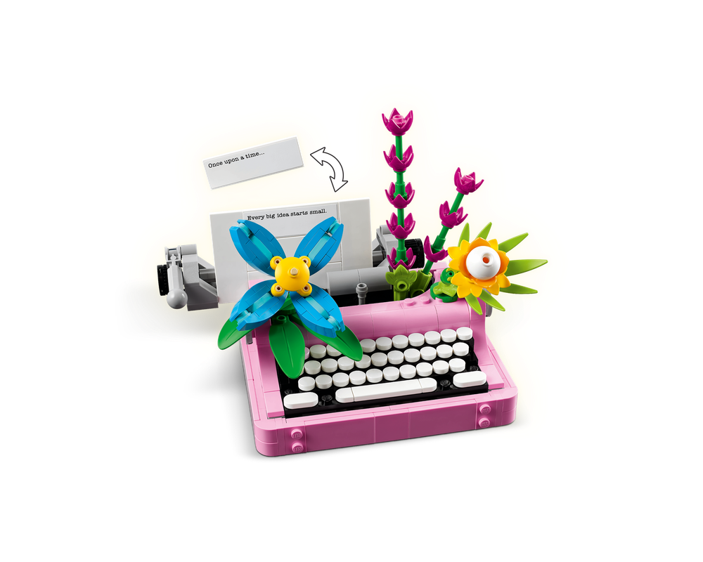 LEGO® Typewriter with Flowers 31169