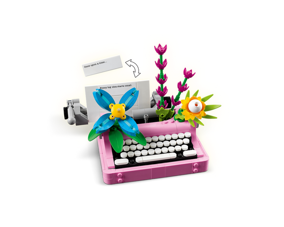 LEGO® Typewriter with Flowers 31169