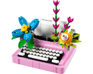 LEGO® Typewriter with Flowers 31169