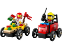 LEGO® Pizza vs. Fire Truck Race Car Pack 60458