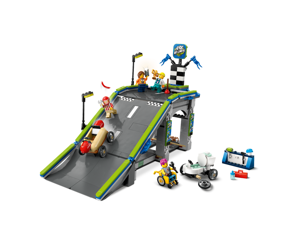 LEGO® No Limits: Race Car Ramp Track 60460