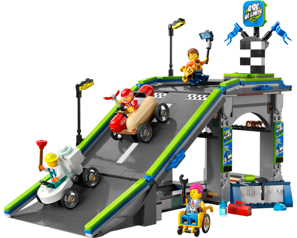 LEGO® No Limits: Race Car Ramp Track 60460