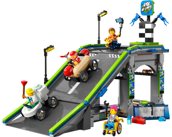 LEGO® No Limits: Race Car Ramp Track 60460