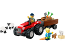 LEGO® Red Farm Tractor with Trailer & Sheep 60461-2