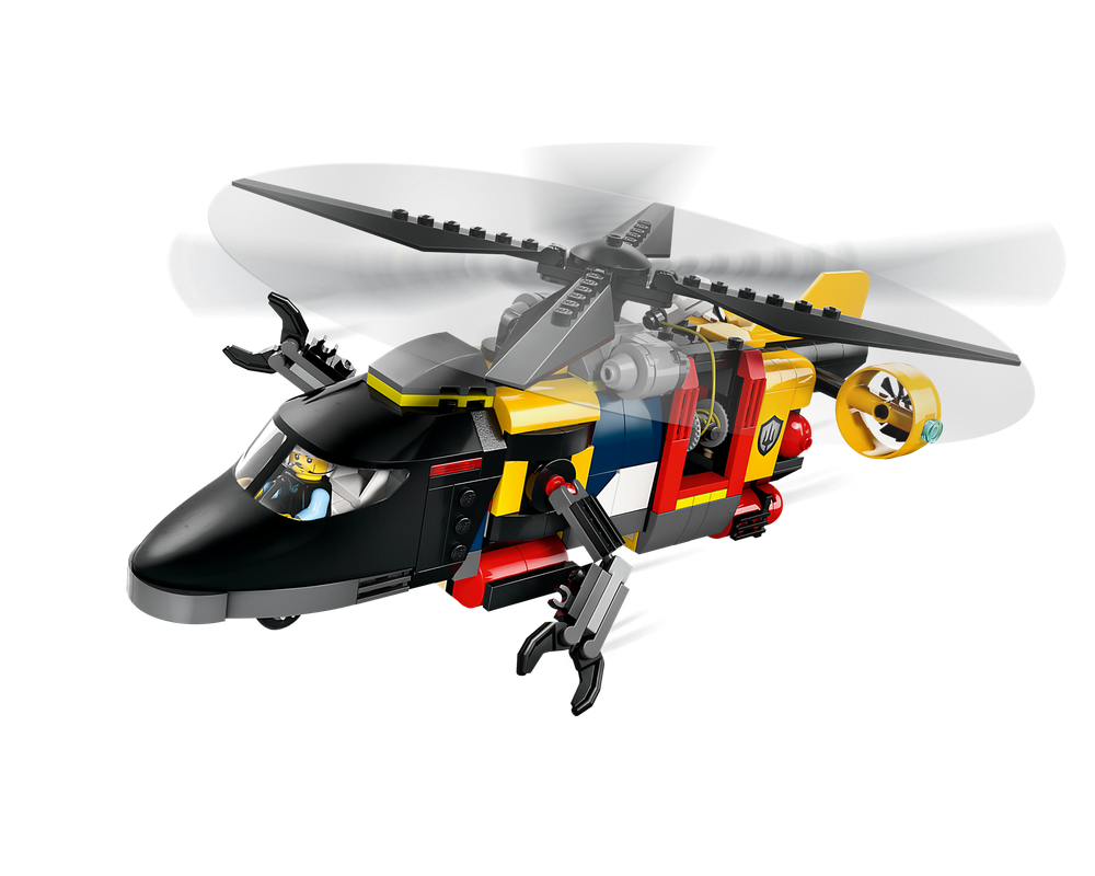 LEGO® Helicopter, Fire Truck & Submarine Remix 60462