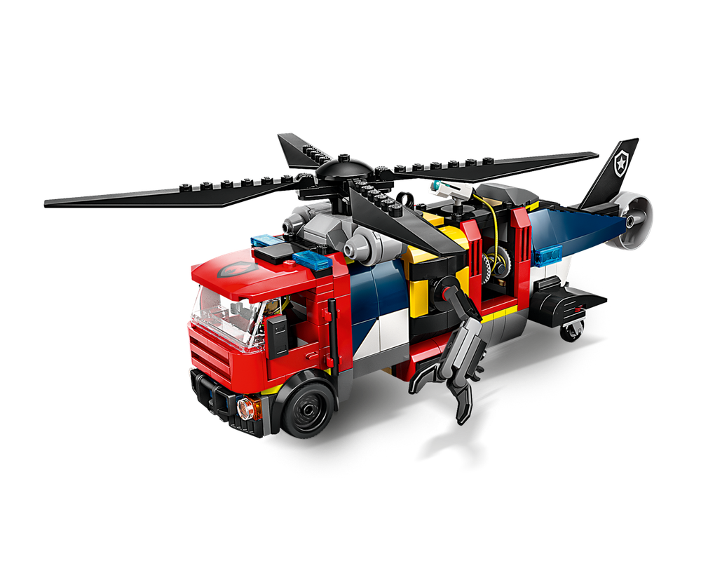 LEGO® Helicopter, Fire Truck & Submarine Remix 60462