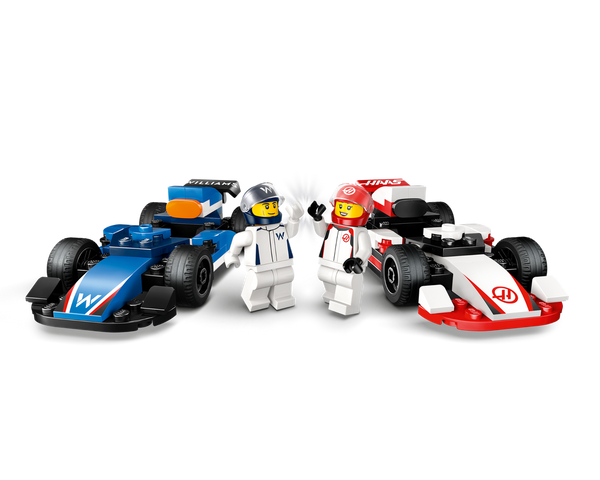 LEGO® F1® Williams Racing & Haas F1® Race Cars 60464